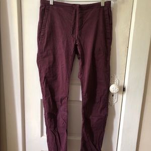 Black Diamond bouldering pants.